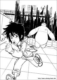 Big Hero 6 Coloring Picture Big Hero 6 Big Hero Coloring Pictures