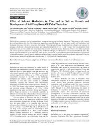 We supply products such as agro fertilizer, vegetable seeds, substrates and bacterium expert. Pdf Effect Of Selected Herbicides In Vitro And In Soil On Growth And Development Of Soil Fungi From Oil Palm Plantation
