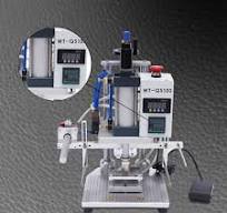 Hot Foil Stamping Machine 550W Air Pneumatic For Leather PU Logo Press  8x10cm | eBay