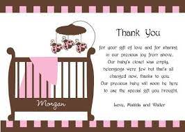 Thank you card sayings for baby shower gifts. Pin On The Baby Experience