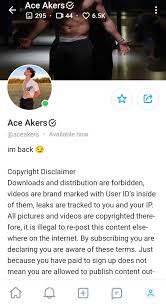 yuuuh on X: Ace Akers Onlyfans please t.coWFaieUminI  X