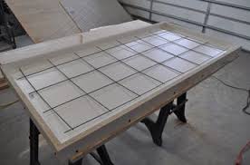 How To Make A Concrete Table Stain And Seal Concrete Furniture Concrete Table Top Concrete Table