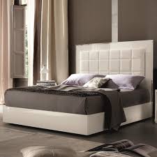 The tapered, slightly turned legs are fluted, a reference to. Alf Italia Imperia Queen Upholstered Bed With White Quilted Leatherette Headboard And Storage Footboard Stoney Creek Furniture Upholstered Beds