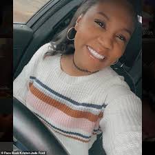 Alabama substitute teacher, 30, Kristen Jade Ford, is arrested and 'smiles'  in mug shot after she was charged in a 'sex act' with a student