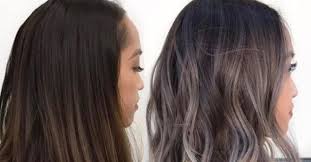 La coloration temporaire (ou non permanente) a vocation à durer quelques temps avant de disparaitre au bout de quelques shampoings et à oui et non… je dirais que ça dépend de votre couleur de base et de la couleur que vous voulez obtenir ! Ash Brown Hair La Nouvelle Coloration Pour Les Brunettes Fourchette Bikini