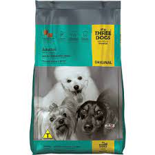 Racao Three Dogs Original Frango Carne E Arroz Para Caes Adultos Racas Pequenas E Mini Petlove