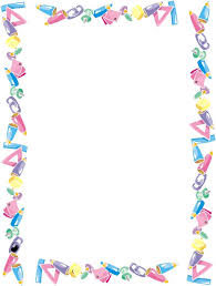 School Free Clip Art Colorful Borders Design Page Borders Design