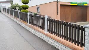 Eine mauer ist eine stabile alternative zu einem gartenzaun. Alu Gartenzaun Aus Aluminium Pulverbeschichtet In Ral Farben
