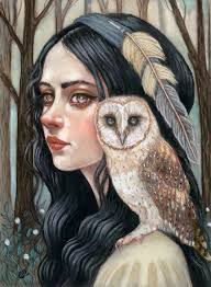 This enchanting 2D art captures the spirit of mythical goddesses