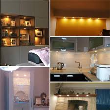 Asoko led under cabinet lighting dimmable, daylight white 4500k, 3 pack 12 linkable led light bars plug in, upgrade ul listed plug 12v, 1200 lm, led closet light for kitchen counter, bookcase, shelf 4.6 out of 5 stars 908 Dimmable Under Cabinet Lighting Kitchen Led Puck Lights Kit Hardwired Lvyinyin Online