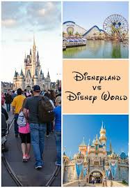 Disneyland Vs Walt Disney World A Quick Comparison About The Differences Between The Two Theme Disney World Disney Vacation Planning Disneyland Vs Disneyworld