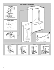 This ice and water filter fits all whirlpool and kitchenaid refrigerators with a water filter located in the base grill, below the refrigerator door. Where Is The Defrost Drain On Kitchen Refrigerator Model Kfcs22evms4 Kitchenaid Kfcs22evms Support