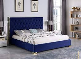 Good drainage moist occasionally dry available space to plant: Must Have Best Master Furniture Natasha Velour Tufted Transitional Glam Platform Bed Queen Blue Gold Trim From Best Master Furniture Accuweather Shop