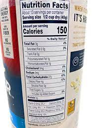 816 x 1500 jpeg 201 кб. Amazon Com Quaker Oats Quick 1 Minute Oatmeal Breakfast Cereal 18oz Canisters 2 Packs