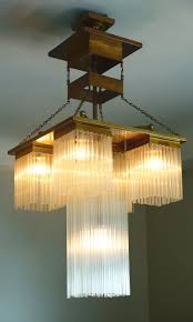 Art Deco Chandelier Crystal E Bakla Colection Verlichting