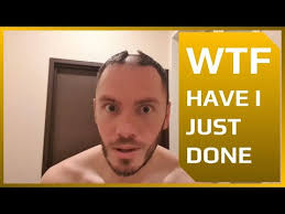 MY FIRST HEAD SHAVE WITH RAZOR #shaving #baldhead #mensgrooming #mensstyle  #baldcafe