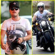Josh Hutcherson Looks Buff While Out On His Motorcycle Josh Hutcherson Motorcycle Fashion Men Josh