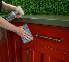 You can clean inside your kitchen cabinets with the same methods and ingredients you used for their exterior. Outdoor Kitchen Cleaning Cabinet Care Guide Tips