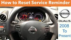 Download manuals and guides, log onto mynissan account, and shop for accessories and parts. Nissan Dualis Service Reminder Reset Youtube