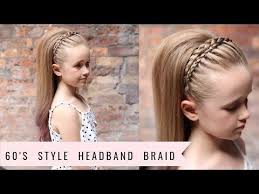 11 Headband Braid 60 S Style By Sweethearts Hair Youtube Braided Hairstyles Easy Headband Hairstyles Braided Hairstyles