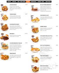 The Chicken Shack Menu In Oxford North Carolina Usa