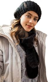 11 & 15 us circular tapestry needle chunky yarn. Accsa Winter Chic Warm Double Layer Crochet Chunky Knit Slouchy Beret Beanie Hat For Women Buy Online In Burkina Faso At Burkinafaso Desertcart Com Productid 170388171