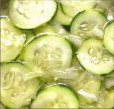 Pickled Cucumber Salad Recipe Pickled Cucumbers From Teri S Kitchen Cucumber Recipes Salad Pickled Cucumber Salad Cucumber Salad