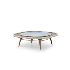 This glowing coffee table features a removable top that doubles as a tray to hold glasses. Melting Light Coffee Table Turri Made In Italy Furniture