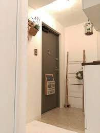 原状回復ok 玄関ドアポストの設置方法と簡単な作り方 玄関 インテリア diy インテリア 収納 ドア