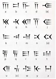 cuneiform alphabet oxymoron alphabet symbols