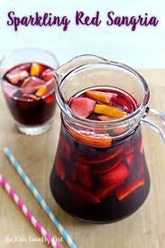 Sparkling Red Sangria Recipe Red Sangria Sparkling Sangria Sangria