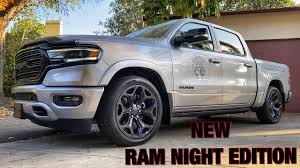 During the whole purchase process we received very active client support, punctuality and integrity. 2021 Ram 1500 Limited Night Edition Walkaround Review Youtube