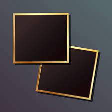 Elegant Gold Vector Frames Background Illustration Print Png And Vector With Transparent Background For Free Download Png Frame Floral Ornamentos Florais