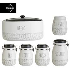 Cookware Dining Bar Tea Coffee Sugar Biscuit Bread Canisters Kitchen Storage Canister Set Silver Kisetsu System Co Jp