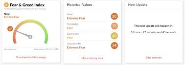 Time To Buy The Dip Fear Greed Index Shows Extreme Fear