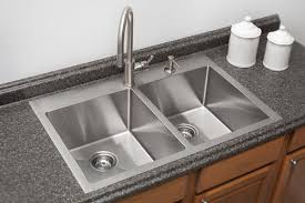 2 hole double bowl kitchen sink