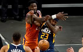 How about e'twaun less, carter more Utah Jazz S Frustrating Night Loss To Suns Season Sweep Falling To Second Place Not Taking The Game Seriously