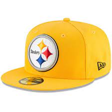 Men S New Era Gold Pittsburgh Steelers Omaha 59fifty Hat In 2021 59fifty Hats Hats For Men Steelers Gear