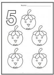 Free Coloring Pages Of Number 5 With Fruit Numbers Preschool Coloring Pages Inspirational Preschool Color Activities