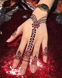 Yang minat corak kat jari je pun ada tau haa santek lagi henna for wedding engaged event2 fun ada yang berm henna hand tattoo hand tattoos finger henna. Lukisan Inai Simple Dan Mudah Cikimm Com