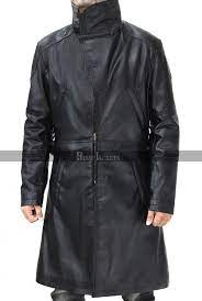 Ryan Gosling Blade Runner 2049 Officer K Fur Leather Coat Men S Coats And Jackets Black Leather Coat Leather Coat