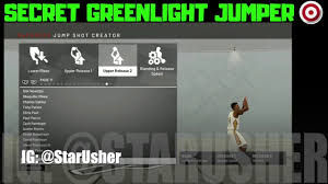 The Best Green Light Custom Jumpshot Nba 2k19 Shot Creator The Creator Shaquille O Neal Light Green