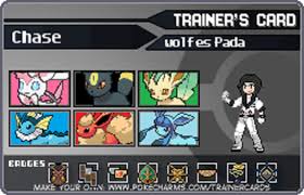 By the way, the sprites are from www.narutohq.com Chase Pokemon Trainer Card Wolfespada By Zoelycan Fur Affinity Dot Net