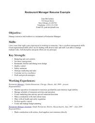 Restaurant Manager Resume Example Page 1 Jpg 849 1099 Job Resume Examples Server Resume Resume Examples