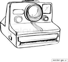 Are you searching for polaroid camera png images or vector? Camera Instant Polaroid Sketch Vector Stock Vector Colourbox