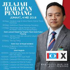 Penetrasi pasar potensial wisatawan terus dilakukan kementerian pariwisata. Wan Saiful Wan Jan On Twitter Ada Sikit Perubahan Dalam Jadual