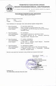 Check spelling or type a new query. Pengumuman Penerbitan Izin Lingkungan Pt Bahtera Abadi Gas Pt Cita Mulia Pt Cargill Indonesia Pt Indonusa Filament