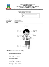 Soal prediksi uaspas bahasa sunda kelas 10 semester 1 di handap ieu mangrupikeun soal tes pendalaman materi tpm anu disusun ku tim guru bahasa download dan dapatkan soal latihan uas b. Soal Uas Bahasa Sunda Kelas 1 Smtr 1