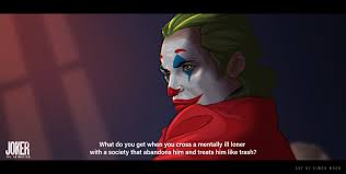 What if Joker was an anime Fan art