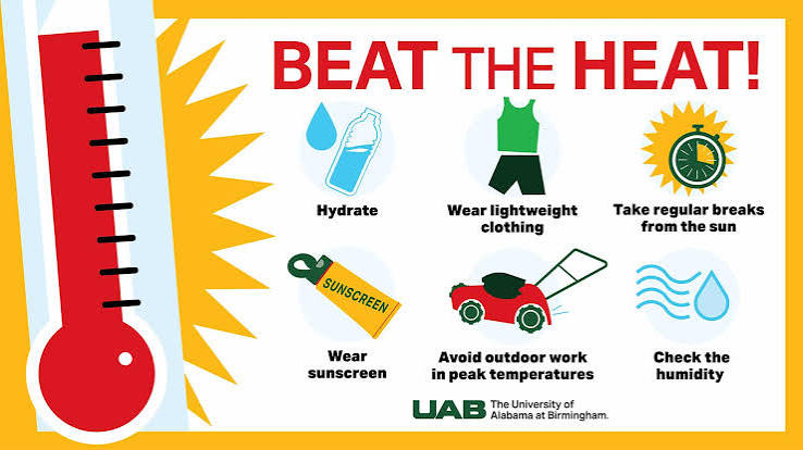 Hot weather safety: Learn the signs of heat exhaustion